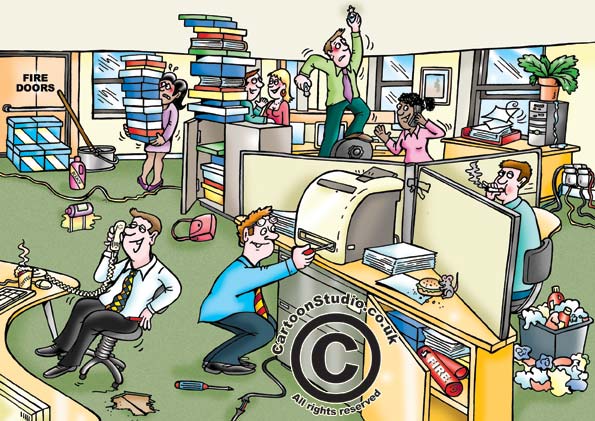 office environment clipart - photo #46